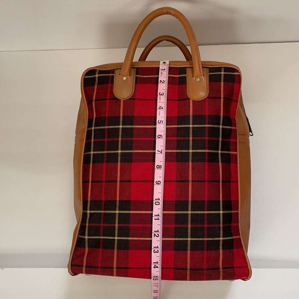 Vintage Gingham Plaid Bag - Picture 8 of 10